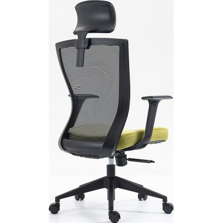 Fotel biurowy Signal Q-328H czarno-zielony - Komfort i Ergonomia