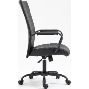 Fotel Gabinetowy Q-306 Czarny Signal - Komfort i Styl