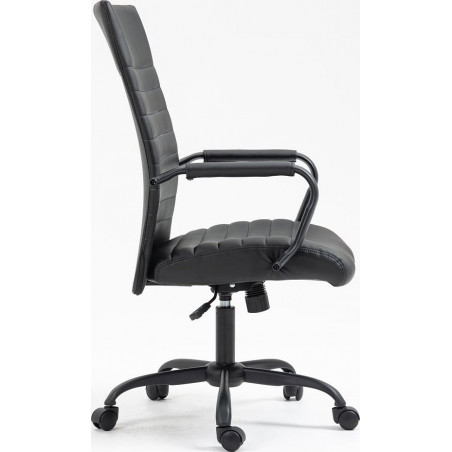 Fotel Gabinetowy Q-306 Czarny Signal - Komfort i Styl