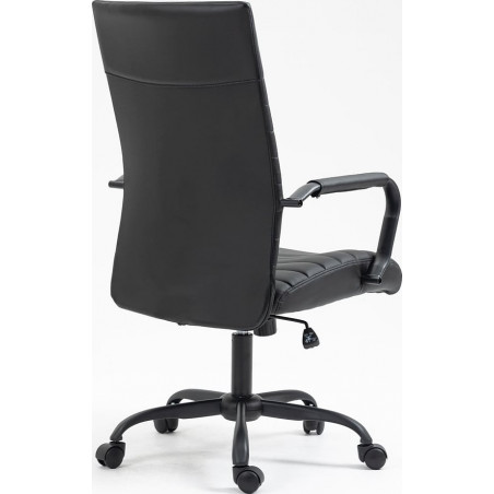 Fotel Gabinetowy Q-306 Czarny Signal - Komfort i Styl