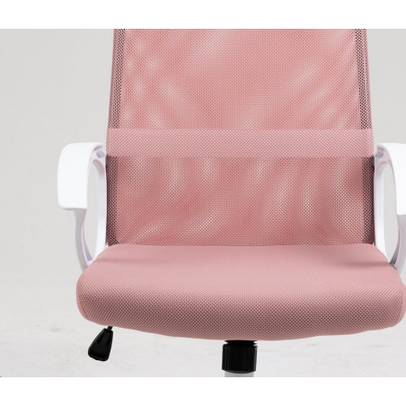 Fotel biurowy Signal Q-026 różowy | Komfort i design