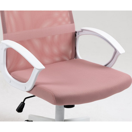 Fotel biurowy Signal Q-026 różowy | Komfort i design