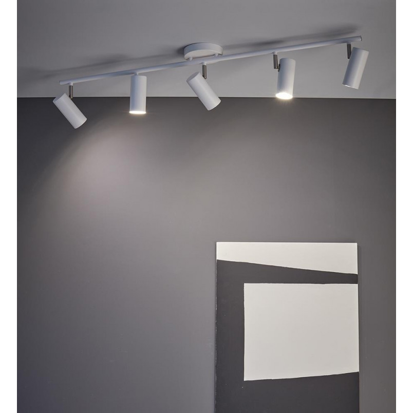 Lampa sufitowa Barcelona V biała - Markslojd | Reflektory