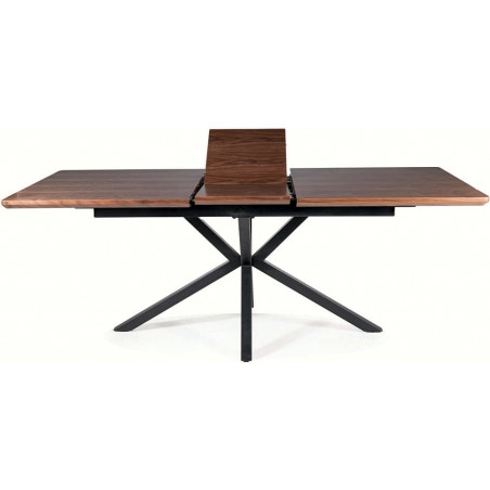 Stół rozkładany loft Logan Signal | 160x90cm orzech