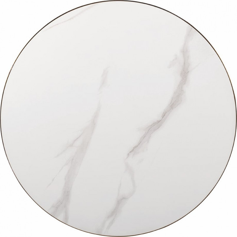 Stolik boczny Gemini biały/czarny Signal - Elegancki design