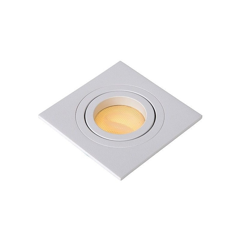 Lampa Tube Square 9cm biała Lucide - Nowoczesny spot