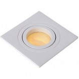 Lampa Tube Square 9cm biała Lucide - Nowoczesny spot