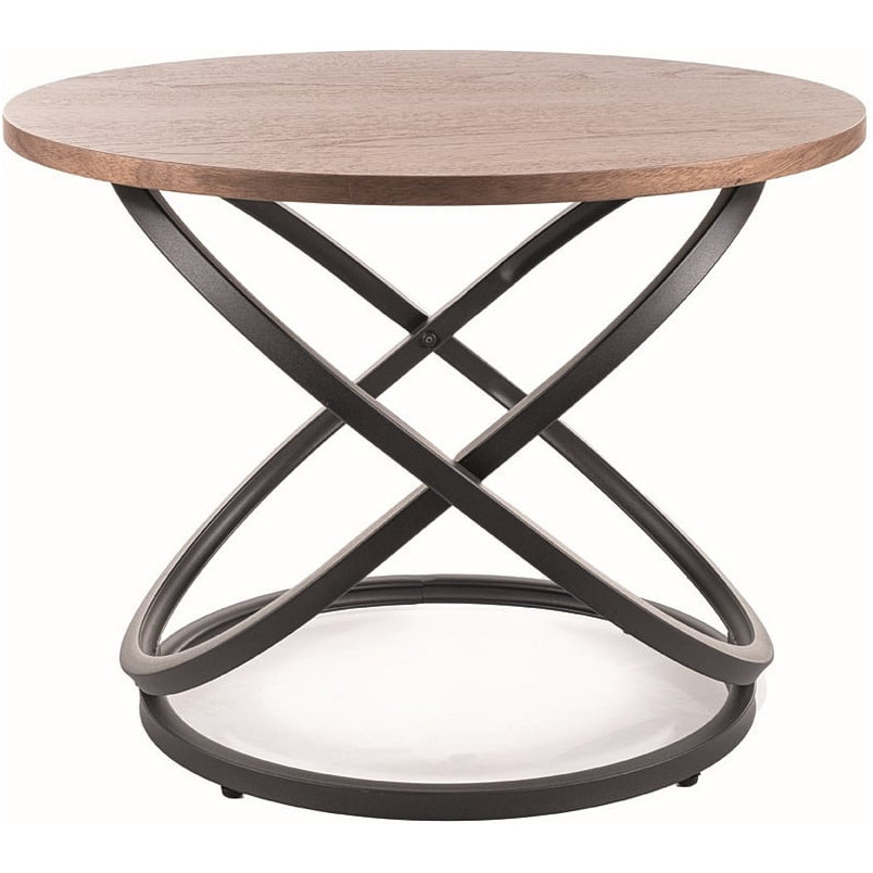 Stolik kawowy okrągły loft Eos | Signal - 60cm