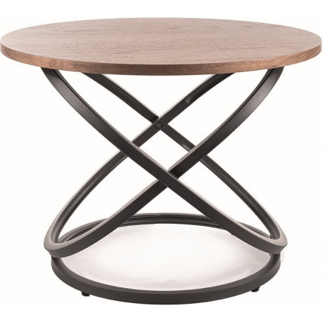 Stolik kawowy okrągły loft Eos | Signal - 60cm