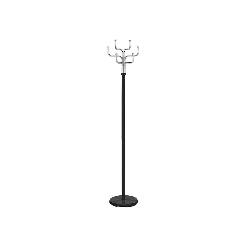 Wieszak stojący Cosmic Signal | Czarny/Chrom | 176cm