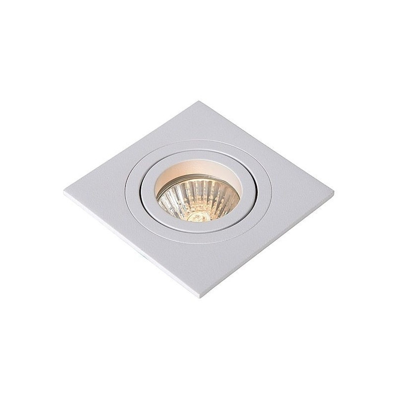 Lampa Tube Square 9cm biała Lucide - Nowoczesny spot