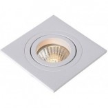 Lampa Tube Square 9cm biała Lucide - Nowoczesny spot
