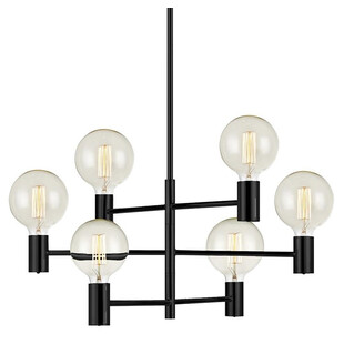 Lampa wisząca designerska Capital 62 Czarna marki Markslojd