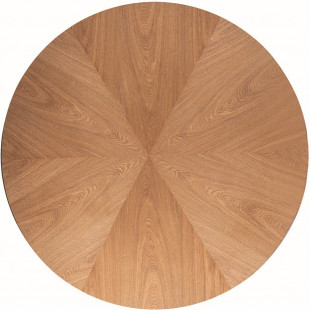 Stół okrągły Angel 120cm dąb Signal - Elegancki design