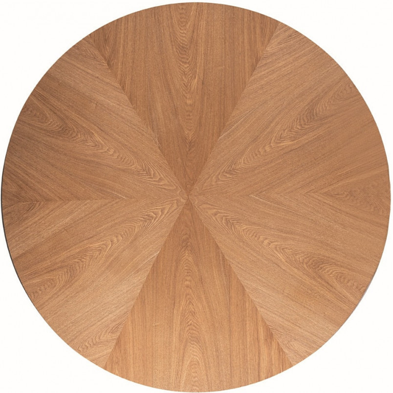 Stół okrągły Angel 120cm dąb Signal - Elegancki design