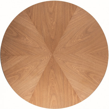 Stół okrągły Angel 120cm dąb Signal - Elegancki design