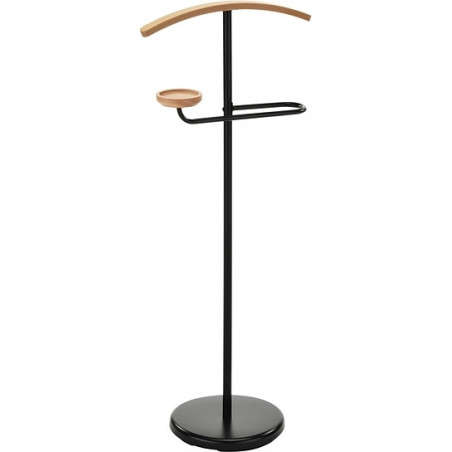 Wieszak stojący Signal Albin - czarny buk | Elegancki design