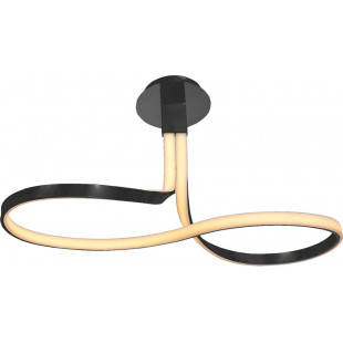 Lampa sufitowa nowoczesna Viso LED 82cm czarna Zumaline