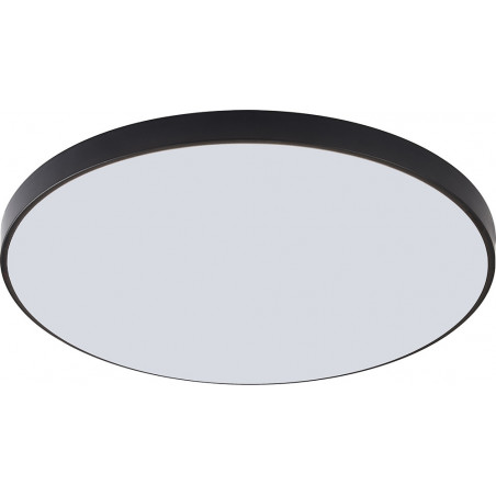 Plafon LED Veri 37cm Czarny - ZumaLine | Nowoczesne Oświetlenie