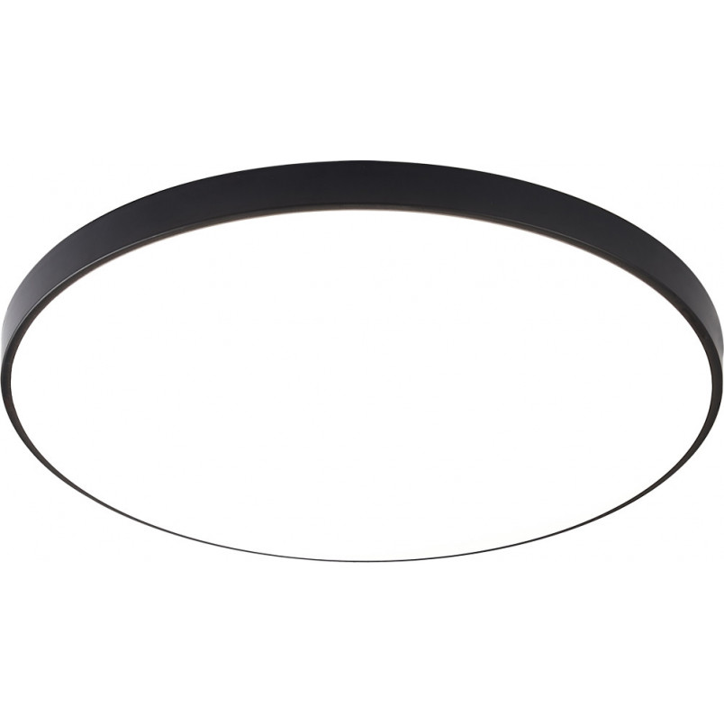 Plafon LED Veri 37cm Czarny - ZumaLine | Nowoczesne Oświetlenie