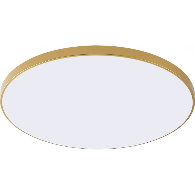 Plafon LED Veri - Złoty, 37cm - ZumaLine | Oświetlenie