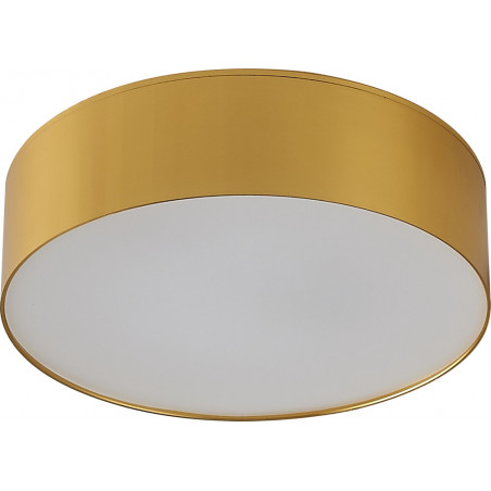 Plafon Okrągły Solari LED Złoty 12cm - ZumaLine | Oświetlenie