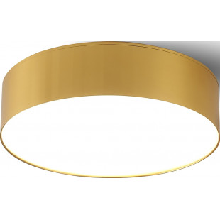 Plafon okrągły Solari LED 3000K 12cm złoty Zumaline