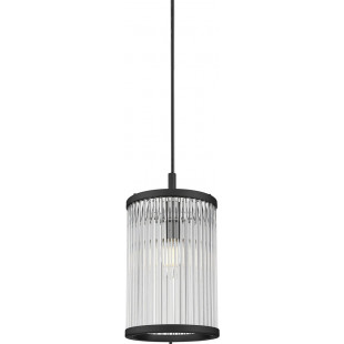 Lampa wisząca Hampton Sergio czarna ZumaLine | Sklep z lampami