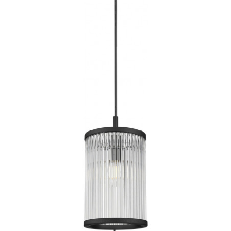 Lampa wisząca Hampton Sergio czarna ZumaLine | Sklep z lampami