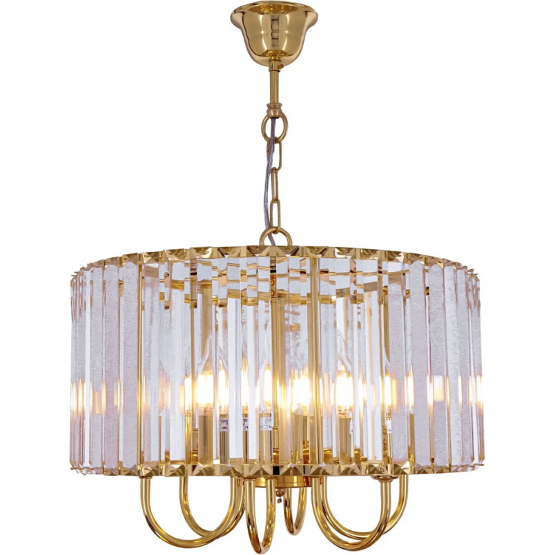 Żyrandol Kryształowy Złoty Paris 40cm | ZumaLine