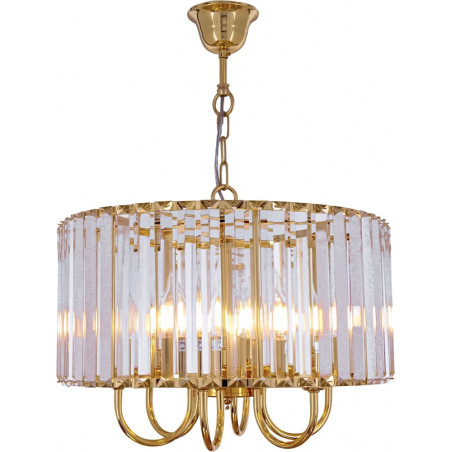 Żyrandol Kryształowy Złoty Paris 40cm | ZumaLine
