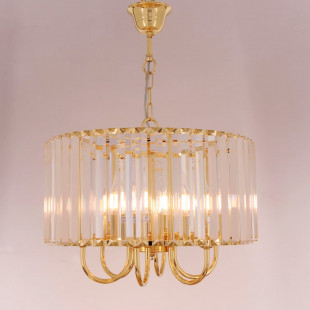 Żyrandol Kryształowy Złoty Paris 40cm | ZumaLine