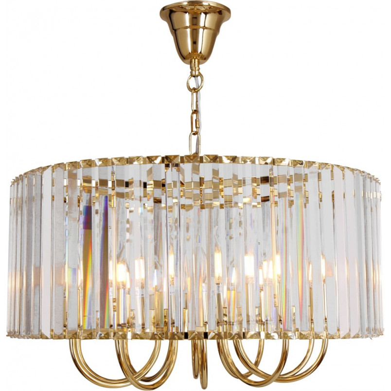 Żyrandol Kryształowy Złoty Paris 60cm - ZumaLine