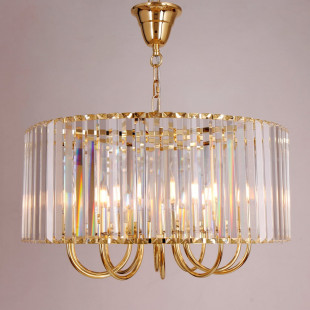 Żyrandol Kryształowy Złoty Paris 60cm - ZumaLine