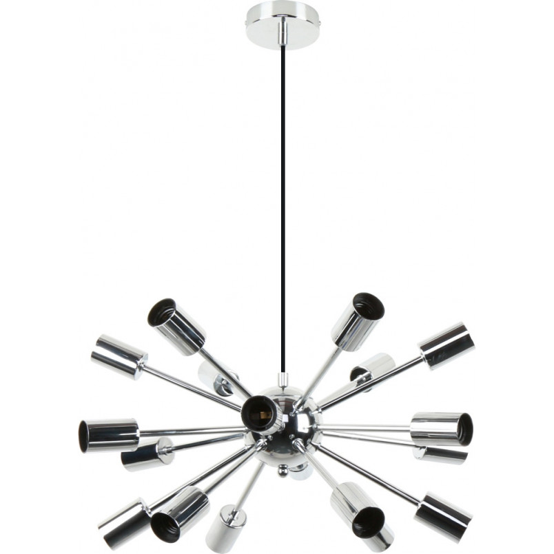 Lampa wisząca 18 punktów Mandi srebrna | ZumaLine