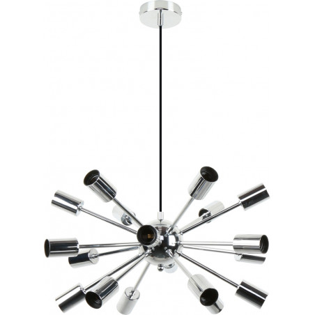 Lampa wisząca 18 punktów Mandi srebrna | ZumaLine