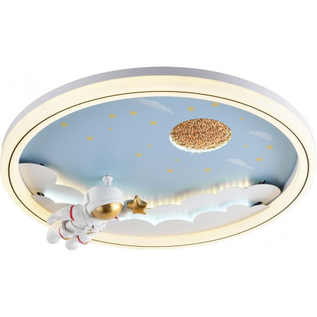Plafon dla chłopca z astronautą Focus LED 47cm - ZumaLine