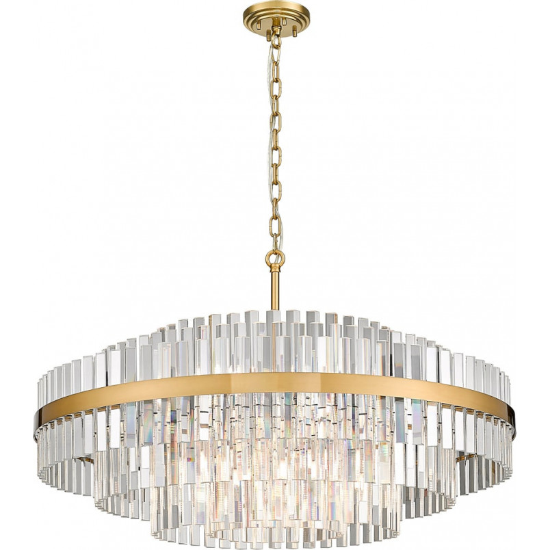 Lampa wisząca Hampton Constantinople | Mosiądz i szkło | ZumaLine