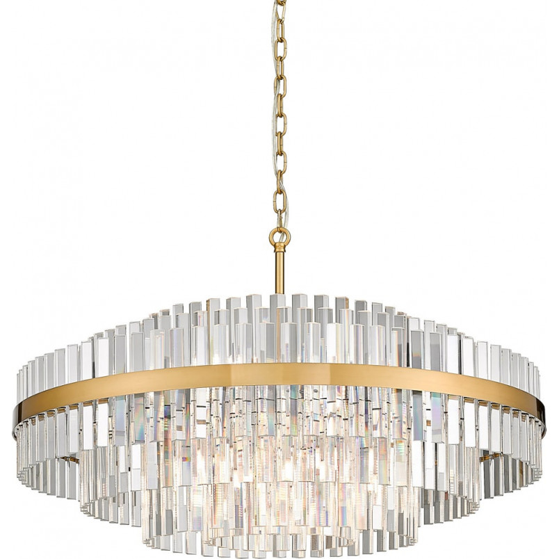 Lampa wisząca Hampton Constantinople | Mosiądz i szkło | ZumaLine