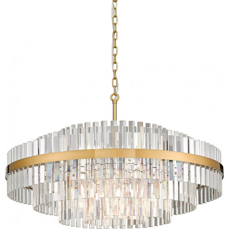 Lampa wisząca Hampton Constantinople | Mosiądz i szkło | ZumaLine