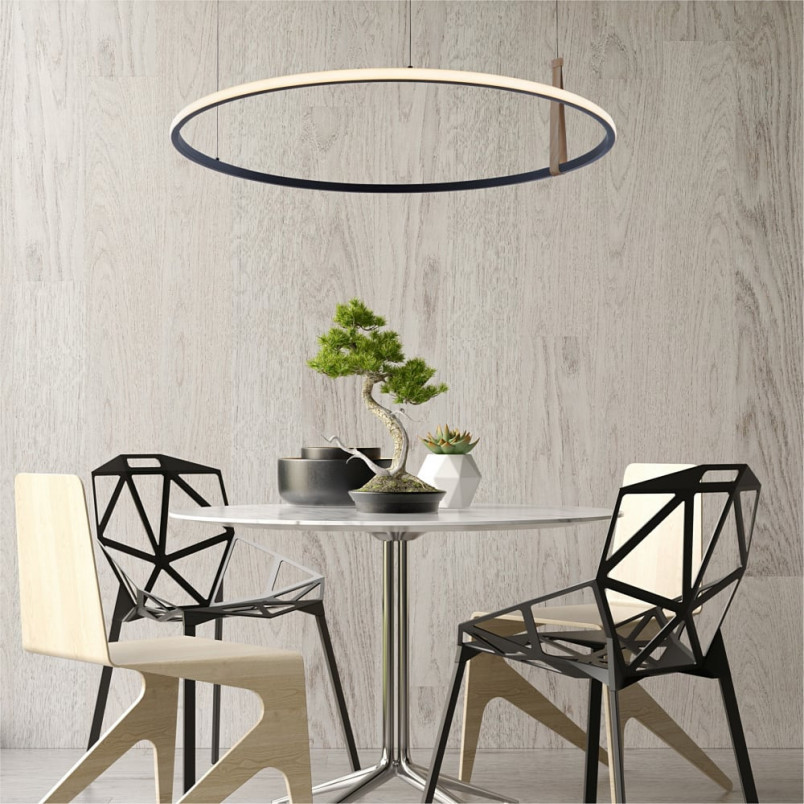 Lampa wisząca Claud LED 90cm - Minimalizm i styl | Zumaline