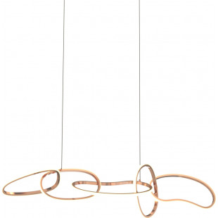 Lampa wisząca Cholet LED | Złota, nowoczesna | ZumaLine