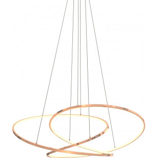 Lampa wisząca nowoczesna Cholet LED 90x68cm francuskie złoto Zumaline