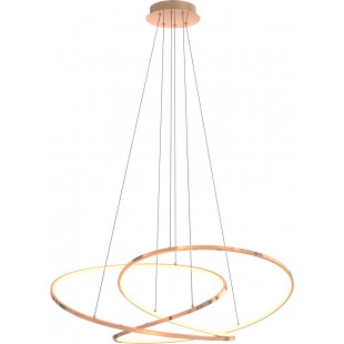 Lampa wisząca nowoczesna Cholet LED 90x68cm francuskie złoto Zumaline