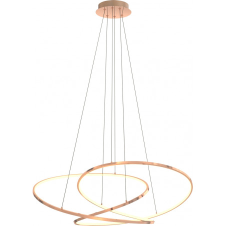 Lampa Wisząca Cholet LED Złota | ZumaLine - Nowoczesne Oświetlenie