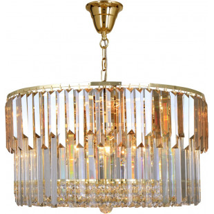 Żyrandol Kryształowy Złoty CAMILLE 60cm | ZumaLine