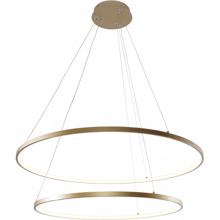 Lampa wisząca Breno LED złota | Zumaline - Nowoczesny design
