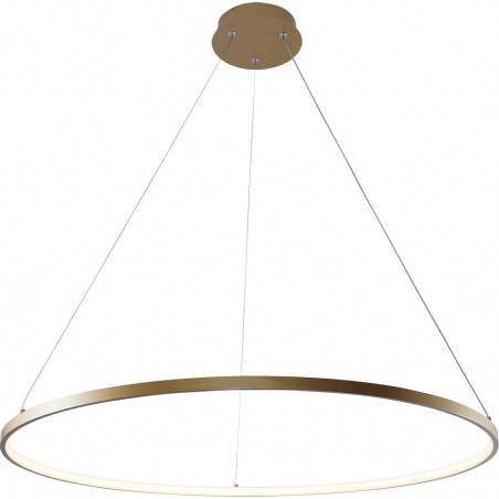 Lampa wisząca Breno LED - nowoczesny design, złoto | ZumaLine