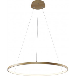 Lampa wisząca Breno LED złota 60cm - Nowoczesne oświetlenie ZumaLine
