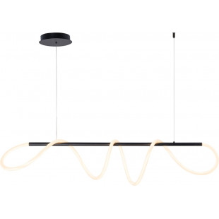 Lampa wisząca Balbo LED czarna 120cm | ZumaLine - Nowoczesne oświetlenie